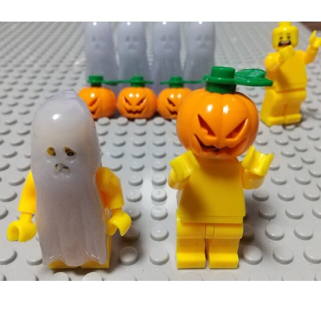 ハロウィンセット ゴースト かぼちゃ レゴ インスタ映え Lego 互換 幽霊の通販 By とろろちゃん S Shop ラクマ