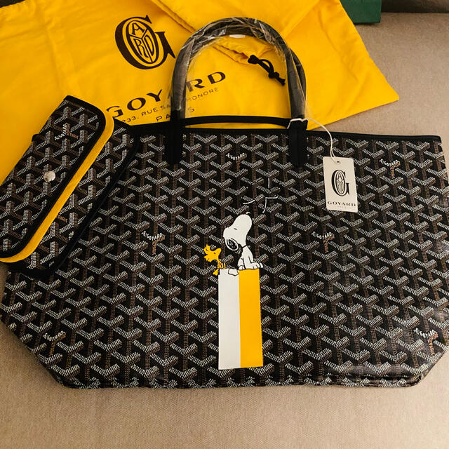 GOYARD(ゴヤール)のゴヤール　スヌーピー　サンルイPM 新品未使用　2021阪急梅田限定 レディースのバッグ(トートバッグ)の商品写真