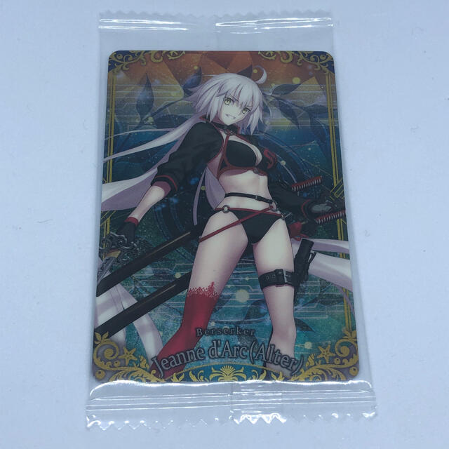 【FGO】ジャンヌ・ダルク オルタ 水着 ウエハースカード エンタメ/ホビーのアニメグッズ(カード)の商品写真