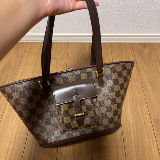 LOUIS VUITTON(ルイヴィトン)の正規品、ルイヴィトン マノスク PMダミエ トートバッグ ハンドバッグ レディースのバッグ(トートバッグ)の商品写真