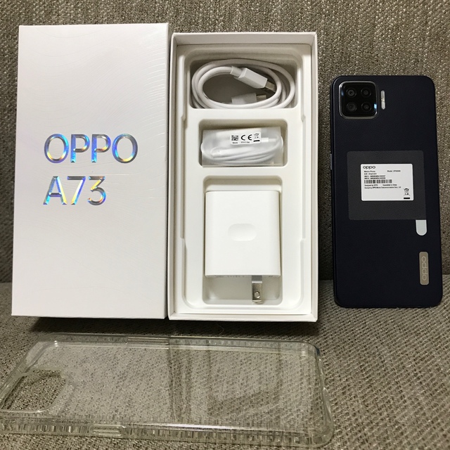 OPPO A73　本体+付属品一式