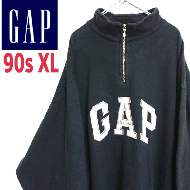 90s old gap ギャップ ハーフジップフリース-