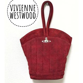 ヴィヴィアンウエストウッド(Vivienne Westwood)のヴィヴィアンウエストウッド【美品】《レア》豚革 オーブ 花柄 ハンド バッグ(ハンドバッグ)