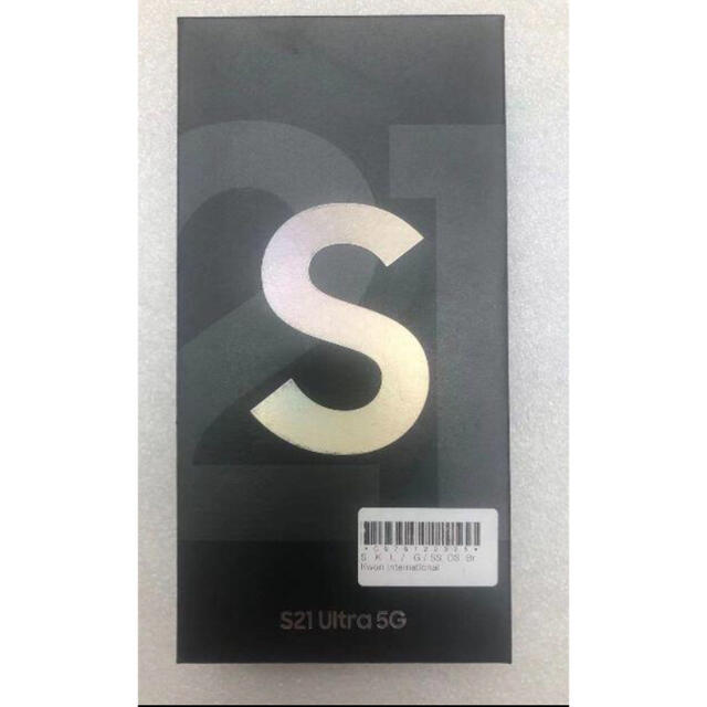 SAMSUNG - Samsung Galaxy s21 ultra 12/256G シルバー未開封