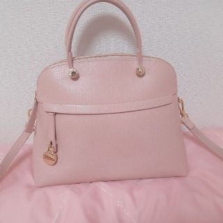 フルラ(Furla)のFURLA パイパー Mサイズ バッグ ムーンストーン ピンクベージュ(ハンドバッグ)