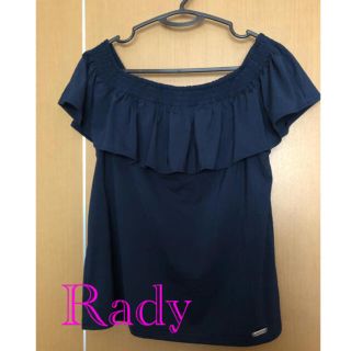 レディー(Rady)のRady オフショルトップス(カットソー(半袖/袖なし))