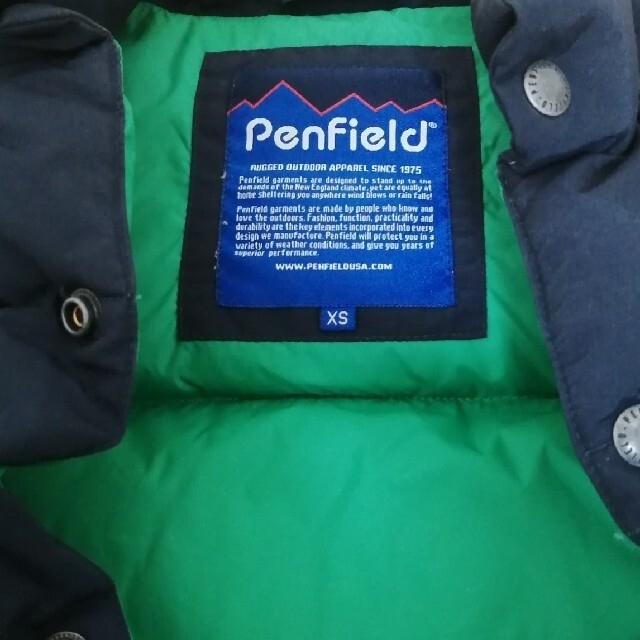 PEN FIELD(ペンフィールド)のペンフィールド ダウンベスト XS メンズのジャケット/アウター(ダウンベスト)の商品写真