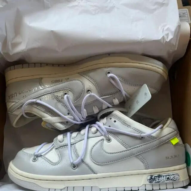 オフホワイトダンク49OFF-WHITE × NIKE DUNK LOW 49