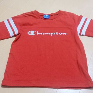 チャンピオン(Champion)のChampion　五分袖Tシャツ　120(Tシャツ/カットソー)