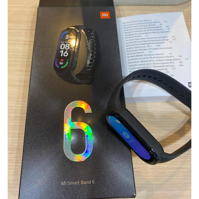 Xiaomi Mi Smart Band 6　グローバル版 新品 スマホ/家電/カメラのスマートフォン/携帯電話(その他)の商品写真