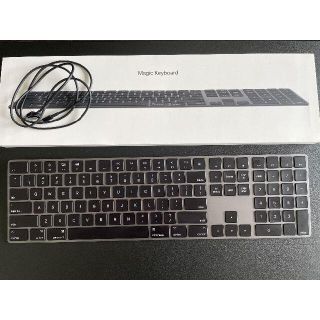 アップル(Apple)のApple Magic Keyboard スペースグレイ USキーボード(PC周辺機器)