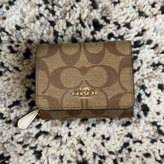 コーチ(COACH)のcoach 三つ折り財布　【正規品】(財布)