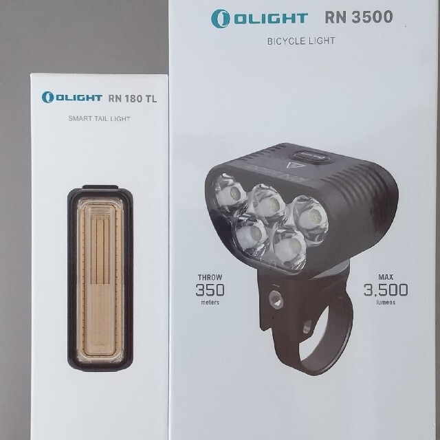 オーライト RN3500 RN180TL 自転車 ライト セット オーライト RN3500 RN180TL 自転車 ライト セット