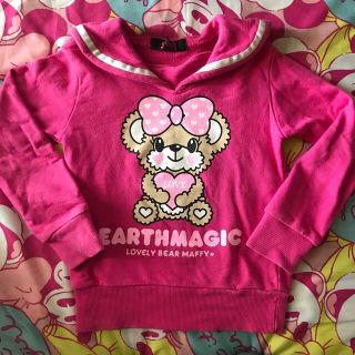 EARTHMAGIC - アースマジックセーラートレーナー 120サイズの通販 by ...