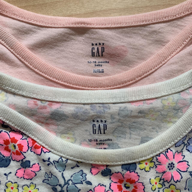 babyGAP(ベビーギャップ)のbabygap GAP ロンパース　2点 キッズ/ベビー/マタニティのベビー服(~85cm)(ロンパース)の商品写真