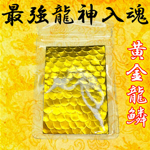 開運風水お守り 黄金龍鱗 大金運 大開運 借金解消 財運 商売繁盛 投資 くじ運