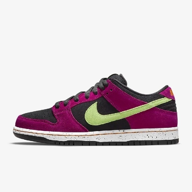 メンズNIKE SB DUNK LOW "RED PLUM"