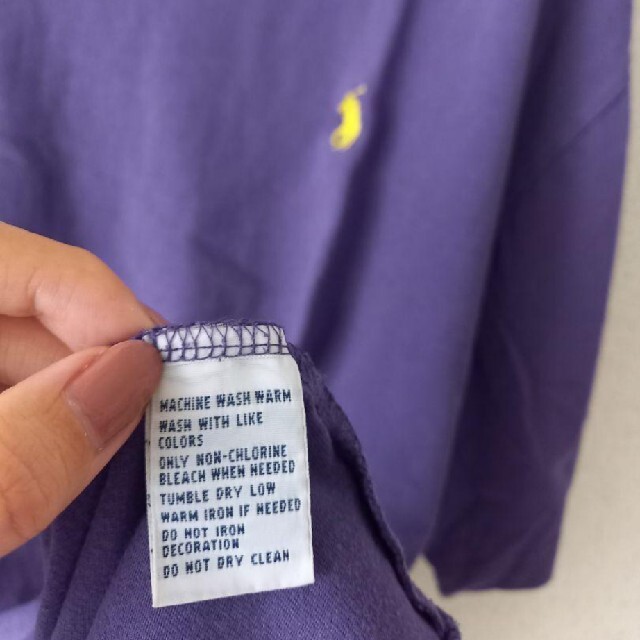 Ralph Lauren(ラルフローレン)の☆RALPH LAUREN　ラルフローレン　Tシャツ　紫　美品　XLサイズ メンズのトップス(Tシャツ/カットソー(半袖/袖なし))の商品写真