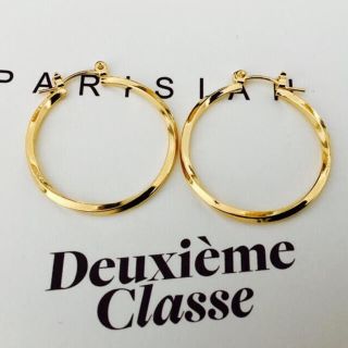 ドゥーズィエムクラス(DEUXIEME CLASSE)の★新品 DEUXIEME CLASSE ドゥーズィエムクラス ねじりフープピアス(ピアス)