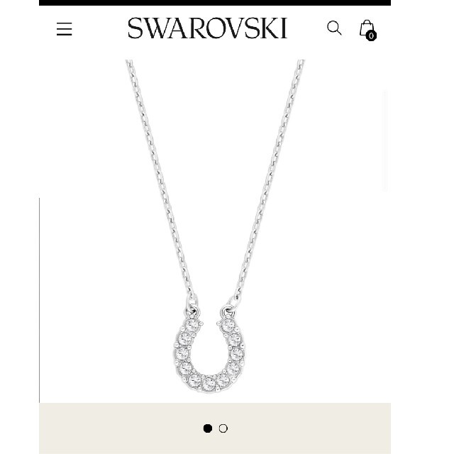 SWAROVSKI(スワロフスキー)のスワロフスキーネックレス レディースのアクセサリー(ネックレス)の商品写真