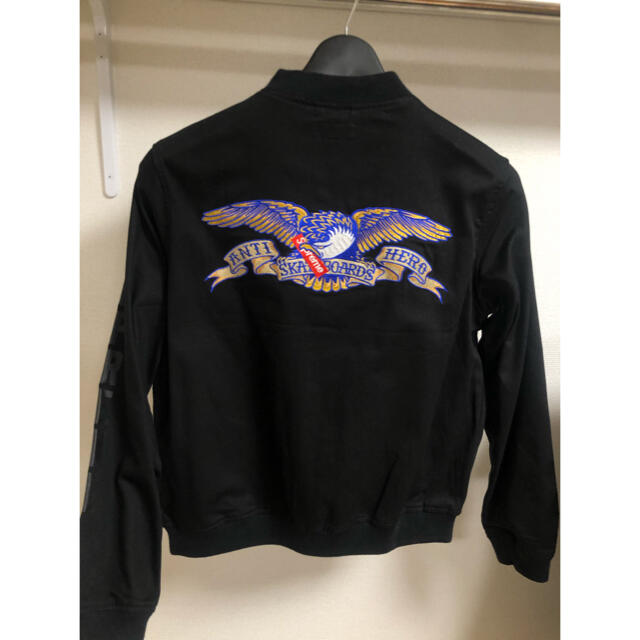 Supreme antihero アンタイヒーロー コラボブルゾン シュプリーム