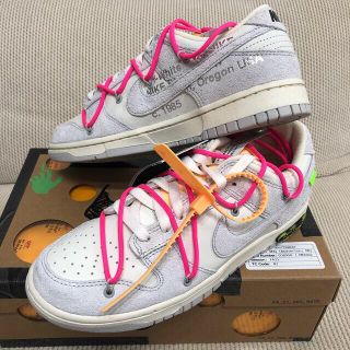 ナイキ(NIKE)のNIKE Off-White DUNK 27.0cm Lot.17(スニーカー)