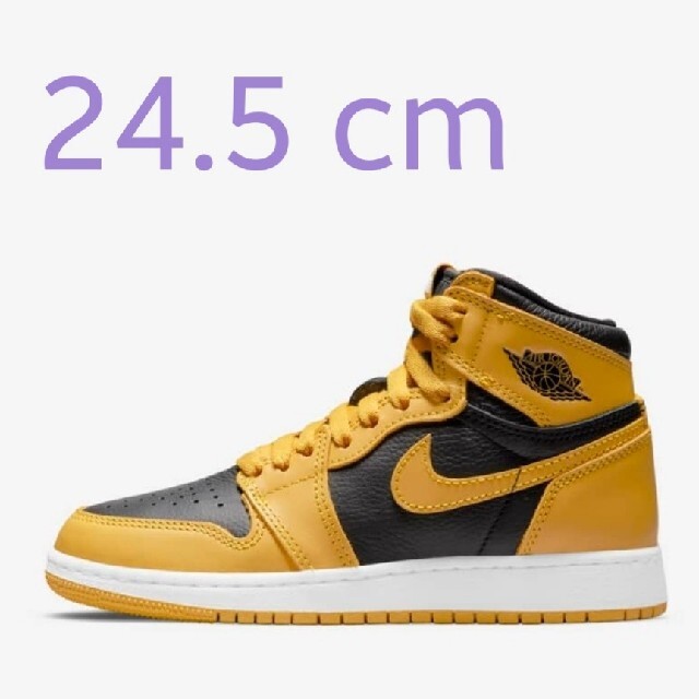 スニーカーNIKE AIR JORDAN 1 POLLEN GS ジョーダン ポラン