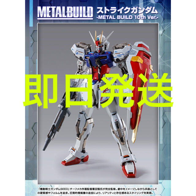 販売新販売 METAL BUILD ストライクガンダム エールストライカー 10th