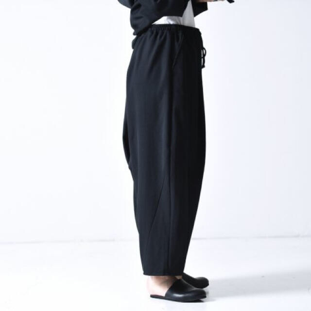 BISHOOL Wool Gabardine Cocoon Pant