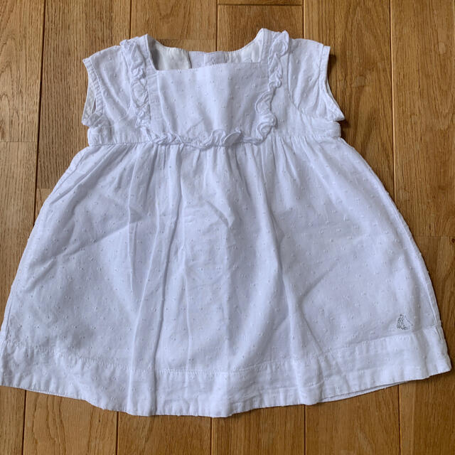 PETIT BATEAU(プチバトー)のpetit bateau  プチバトー　ワンピース キッズ/ベビー/マタニティのベビー服(~85cm)(ワンピース)の商品写真