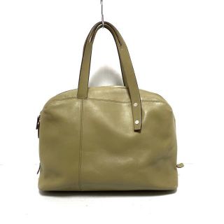 ロエベ(LOEWE)のロエベ ハンドバッグ - イエローグリーン(ハンドバッグ)