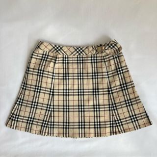 バーバリー(BURBERRY)のバーバリー ノバチェックスカート 120(スカート)