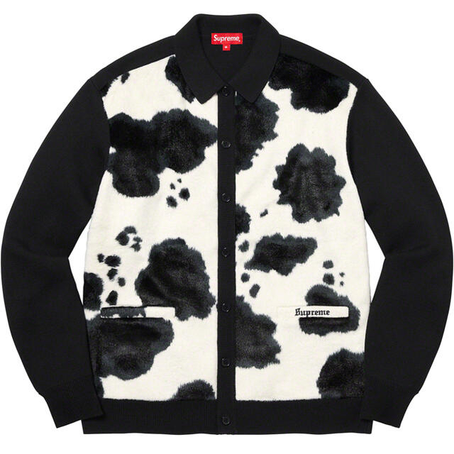 Supreme®/ Cow Print Cardigan Black【S】