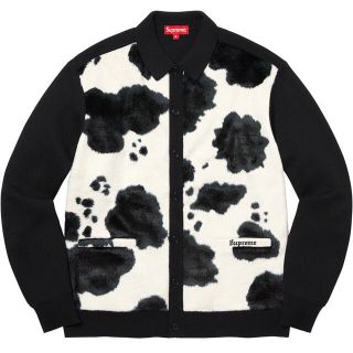 シュプリーム(Supreme)のSupreme®/ Cow Print Cardigan Black【S】(カーディガン)