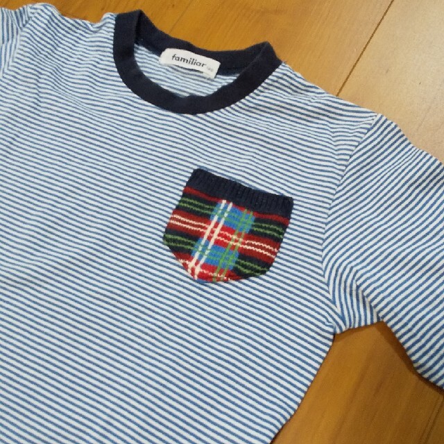 familiar(ファミリア)のファミリア ロンT120 キッズ/ベビー/マタニティのキッズ服男の子用(90cm~)(Tシャツ/カットソー)の商品写真