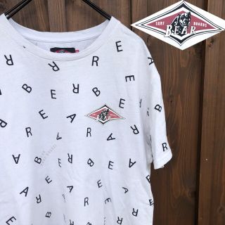 ベアー(Bear USA)のBEAR 総柄　tシャツ ベアー　ビッグシルエット XL(Tシャツ/カットソー(半袖/袖なし))