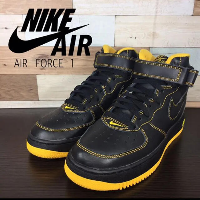 NIKE - NIKE AIR FORCE 1 MID 24.5cmの通販 by USED☆SNKRS ｜ナイキ