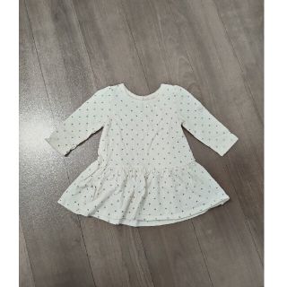 ベビーギャップ(babyGAP)のbabygap★70cmオーガニックコットンワンピース(ワンピース)