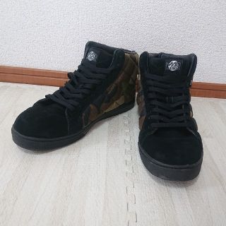 マッドフット(MADFOOT!)のMADFOOT ハイカットスニーカー(迷彩)(スニーカー)