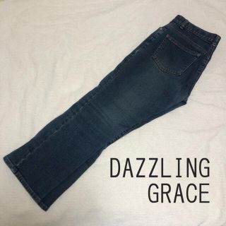 ダズリン(dazzlin)のDAZZLING GRACE クロップド丈ストレッチジーンズ(デニム/ジーンズ)