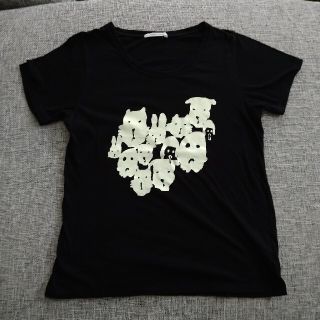 ビュルデサボン(bulle de savon)のビュルデサボン　プリントTシャツ(Tシャツ(半袖/袖なし))