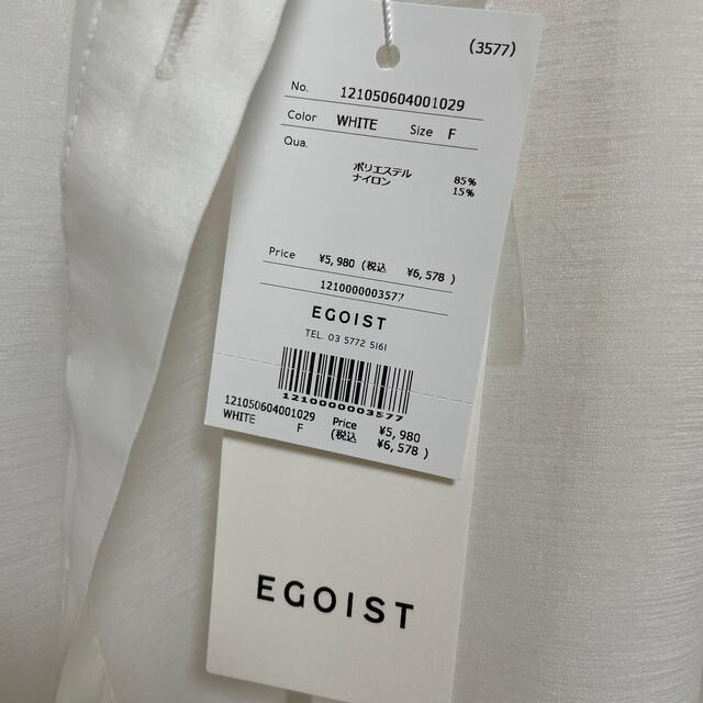 EGOIST(エゴイスト)のegoist シアーシャツ レディースのトップス(シャツ/ブラウス(長袖/七分))の商品写真