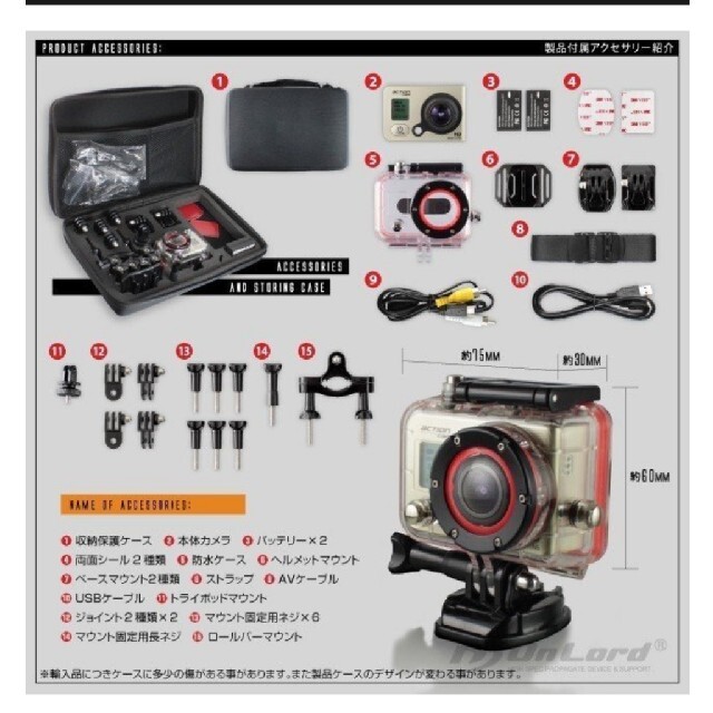 GoPro ゴープロ クラス ウェアラブルカメラ アクションカム (OL-101 4