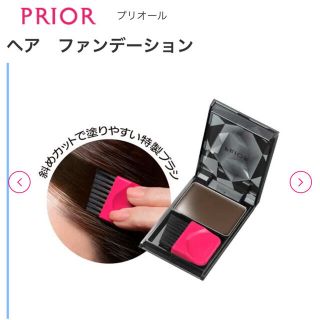 シセイドウ(SHISEIDO (資生堂))の資生堂　プリオールヘアファンデーション　おまけプリオール頭皮&ヘア美容液(白髪染め)