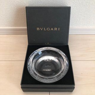 ブルガリ(BVLGARI)のブルガリ  ローゼンタール  アッシュトレイ クリスタル　灰皿　美品(灰皿)