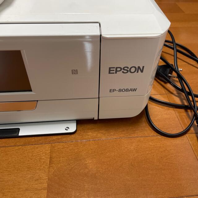 エプソンプリンター　EP-808AW インテリア/住まい/日用品のオフィス用品(オフィス用品一般)の商品写真