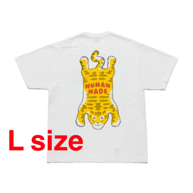 KAWS×HUMAN MADE 虎 Tiger L sizeTシャツ