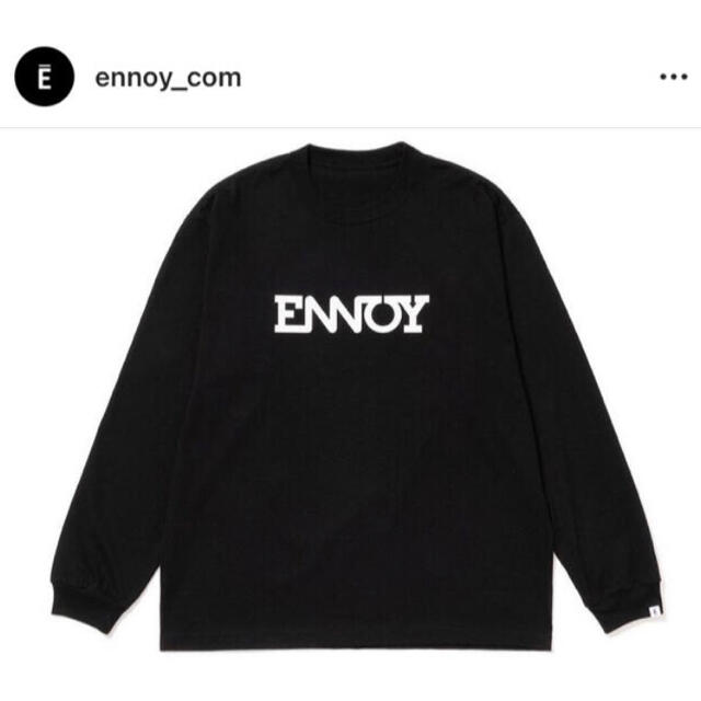 ennoy Long Sleeve Electric Logo T-shits