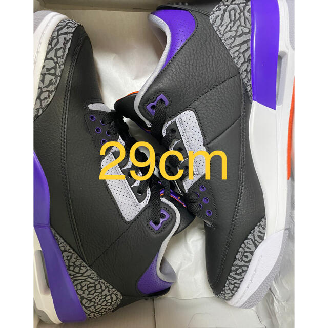 jordan3 courtpurple ジョーダン3 コートパープル