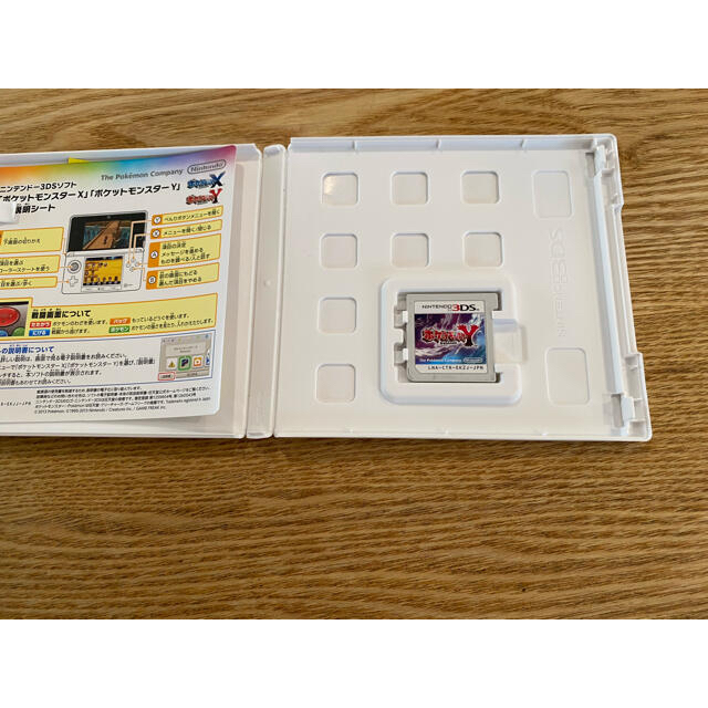 ニンテンドー3DS(ニンテンドー3DS)のポケットモンスター Y 3DS エンタメ/ホビーのゲームソフト/ゲーム機本体(家庭用ゲームソフト)の商品写真